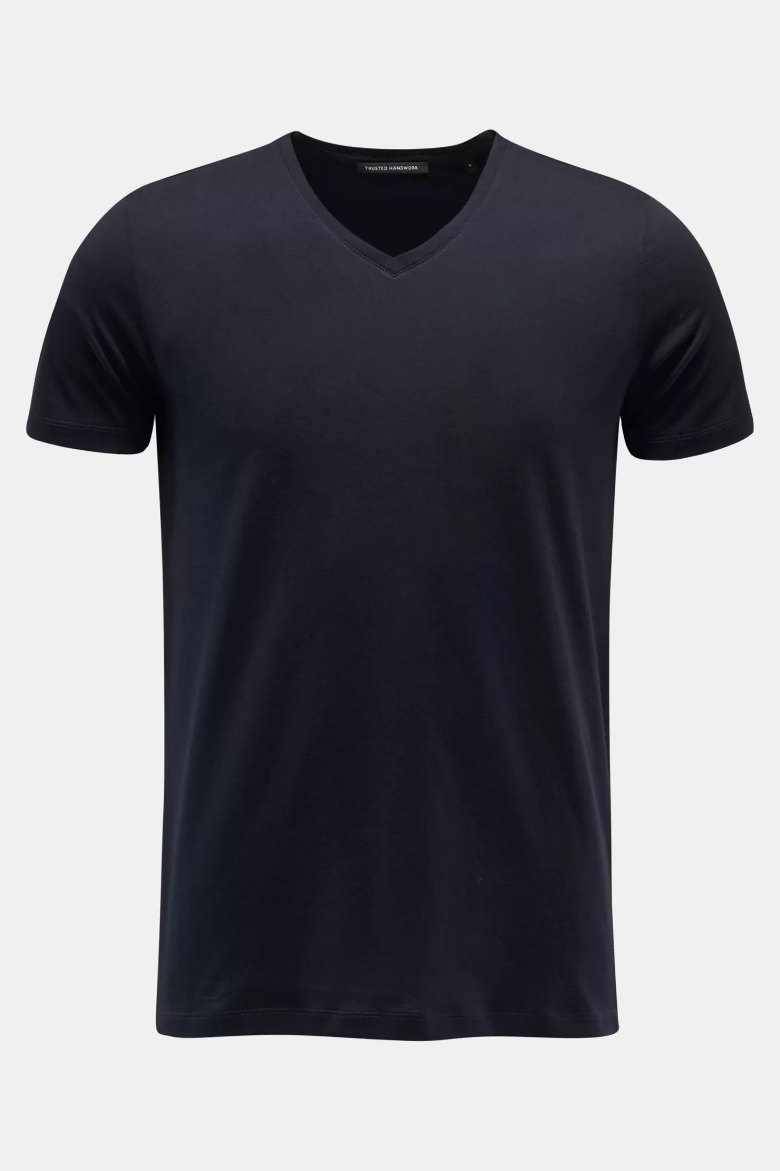 V-Neck T-Shirt Navy>Trusted Handwork Sale