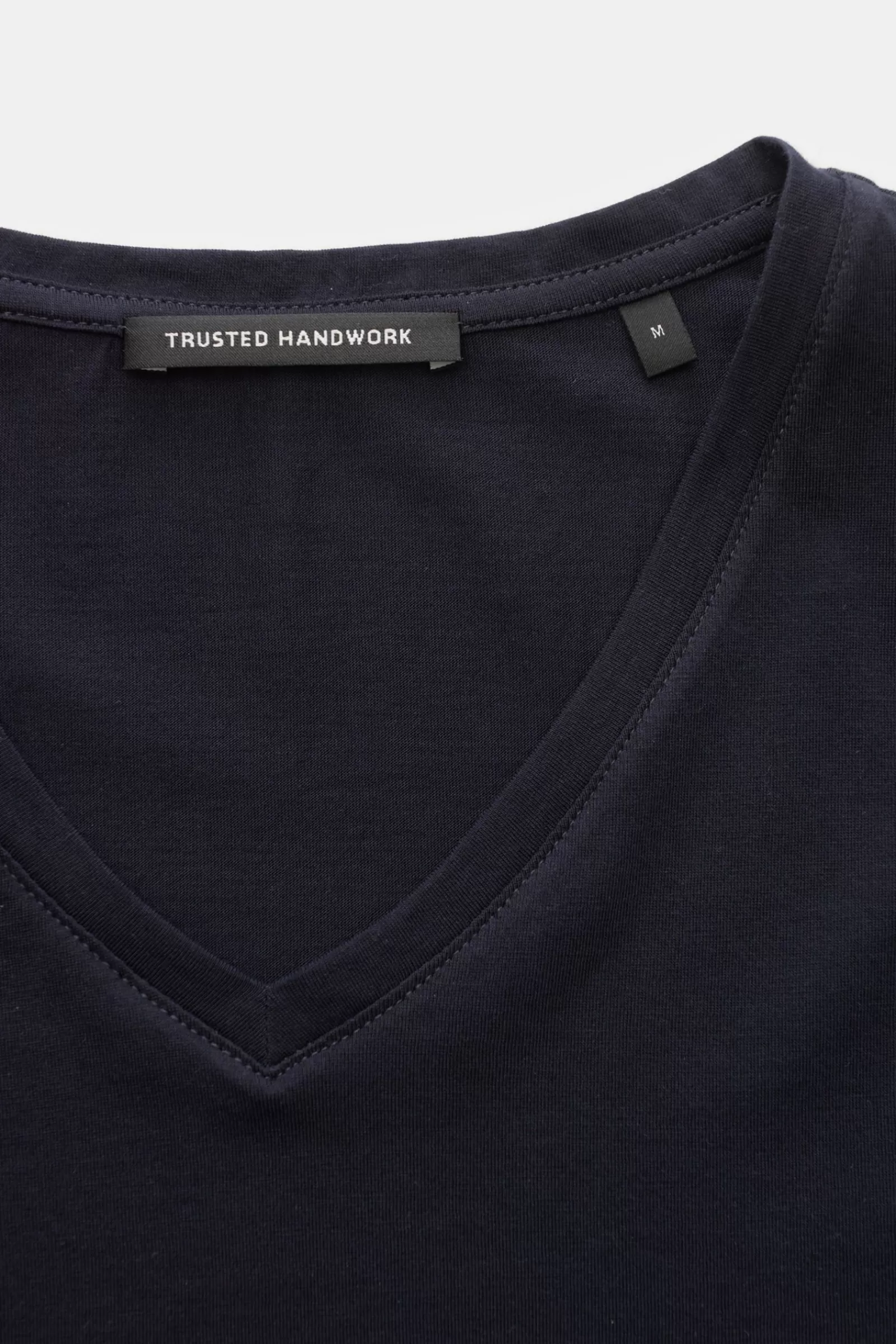 V-Neck T-Shirt Navy>Trusted Handwork Sale