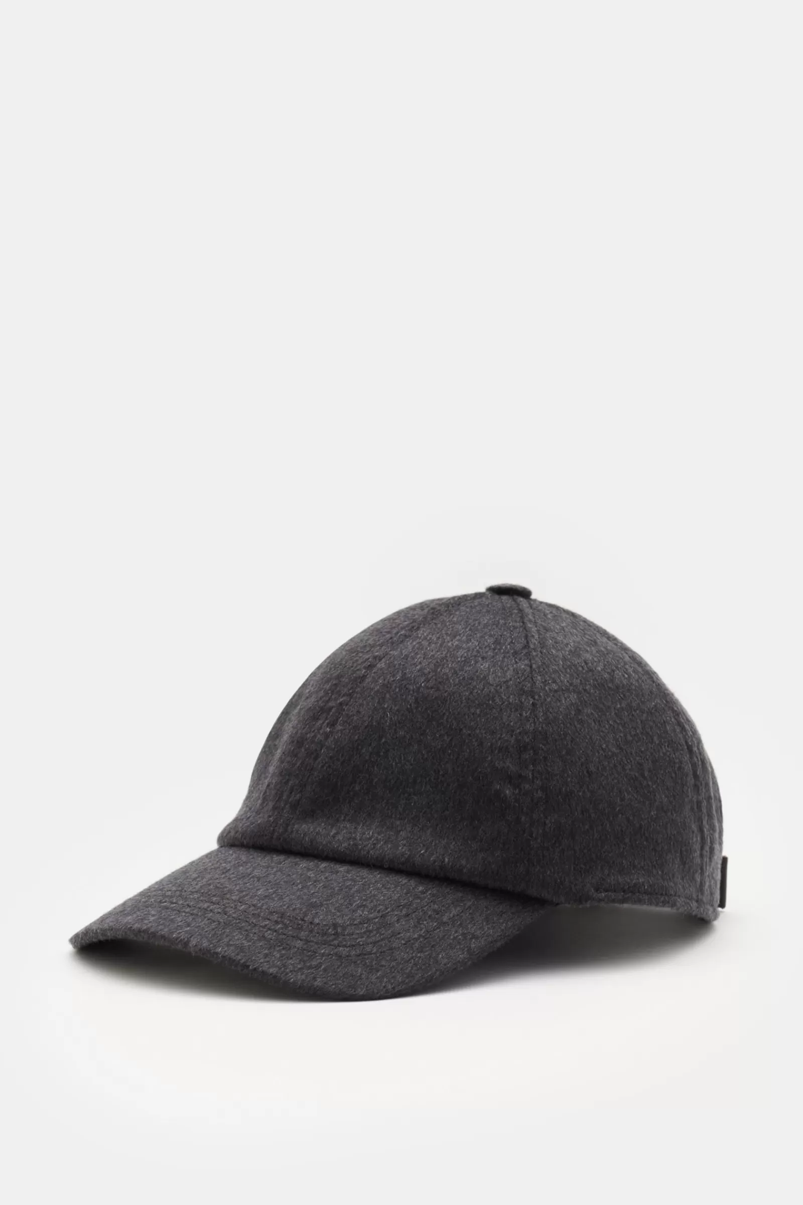 Cashmere Baseball Cap Dark Grey^Varsity Headwear Outlet