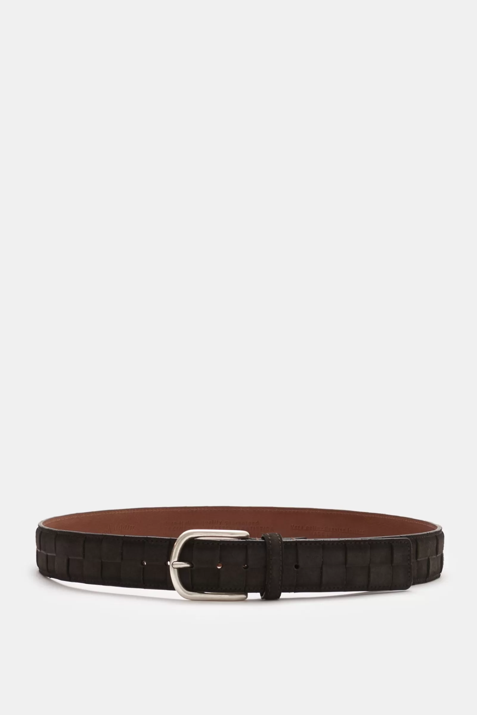 Plaited Belt Dark Brown^Veneta Cinture Store