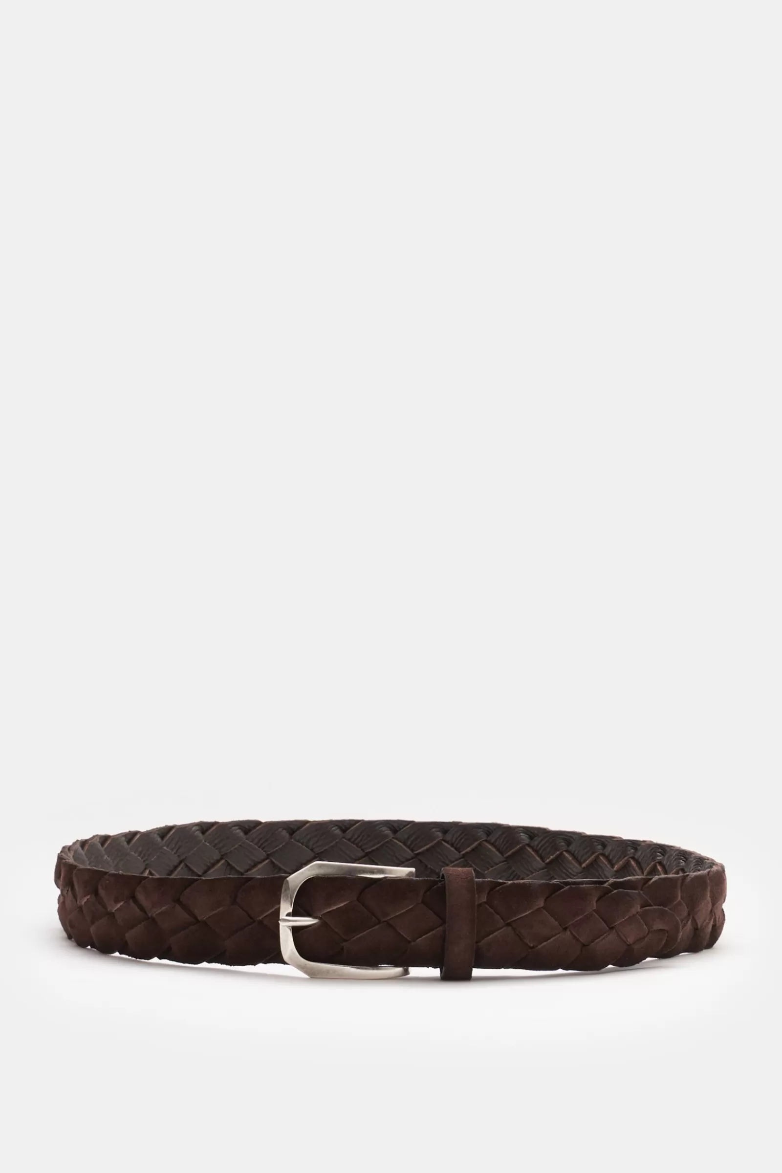 Plaited Belt Dark Brown^Veneta Cinture Cheap