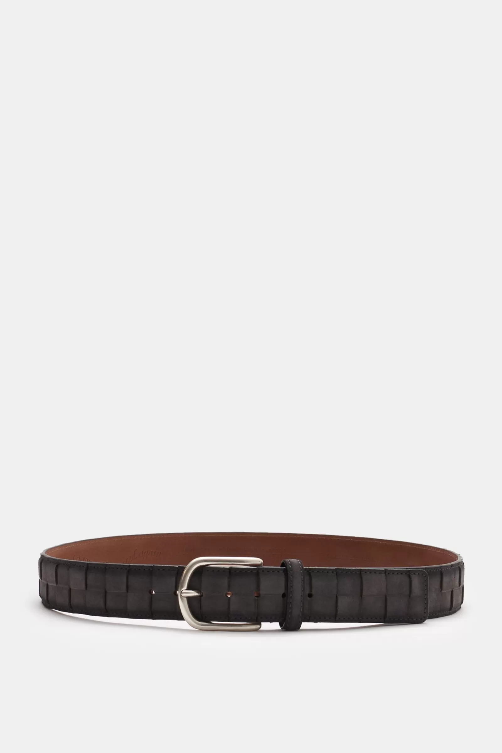 Plaited Belt Dark Grey^Veneta Cinture Discount