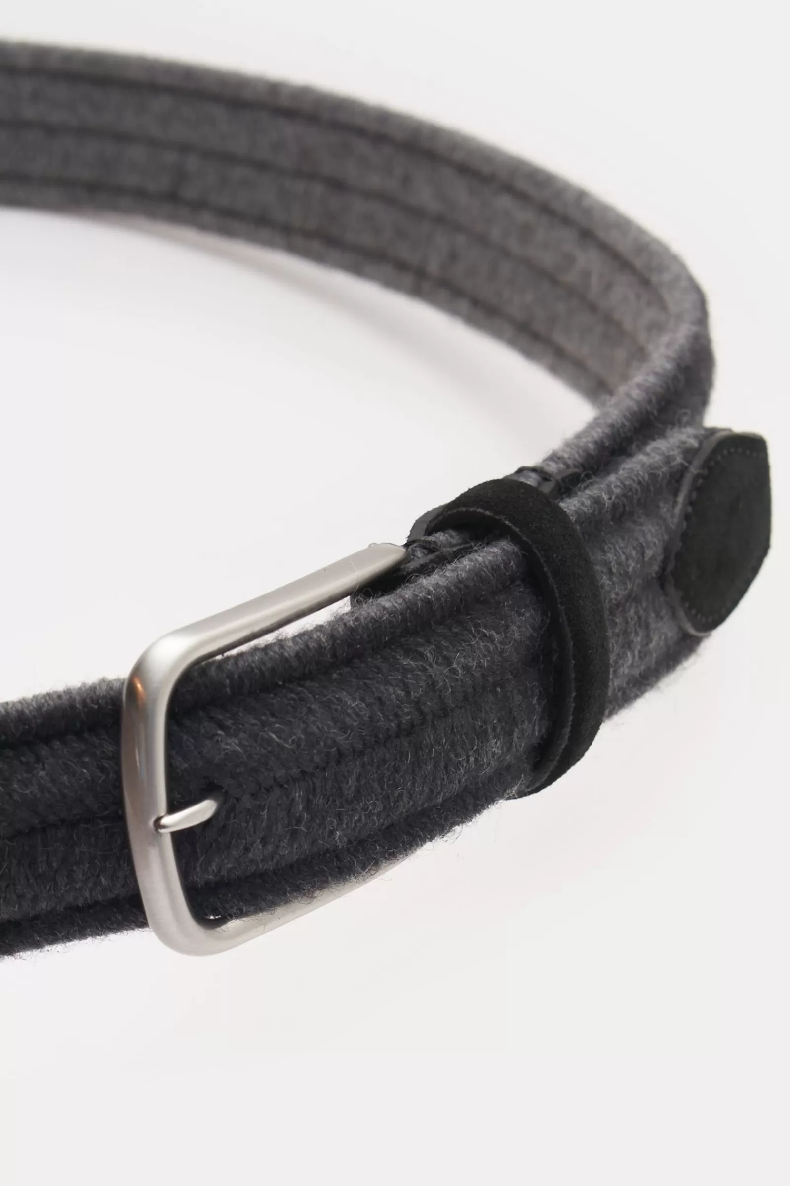 Plaited Belt Dark Grey^Veneta Cinture Shop