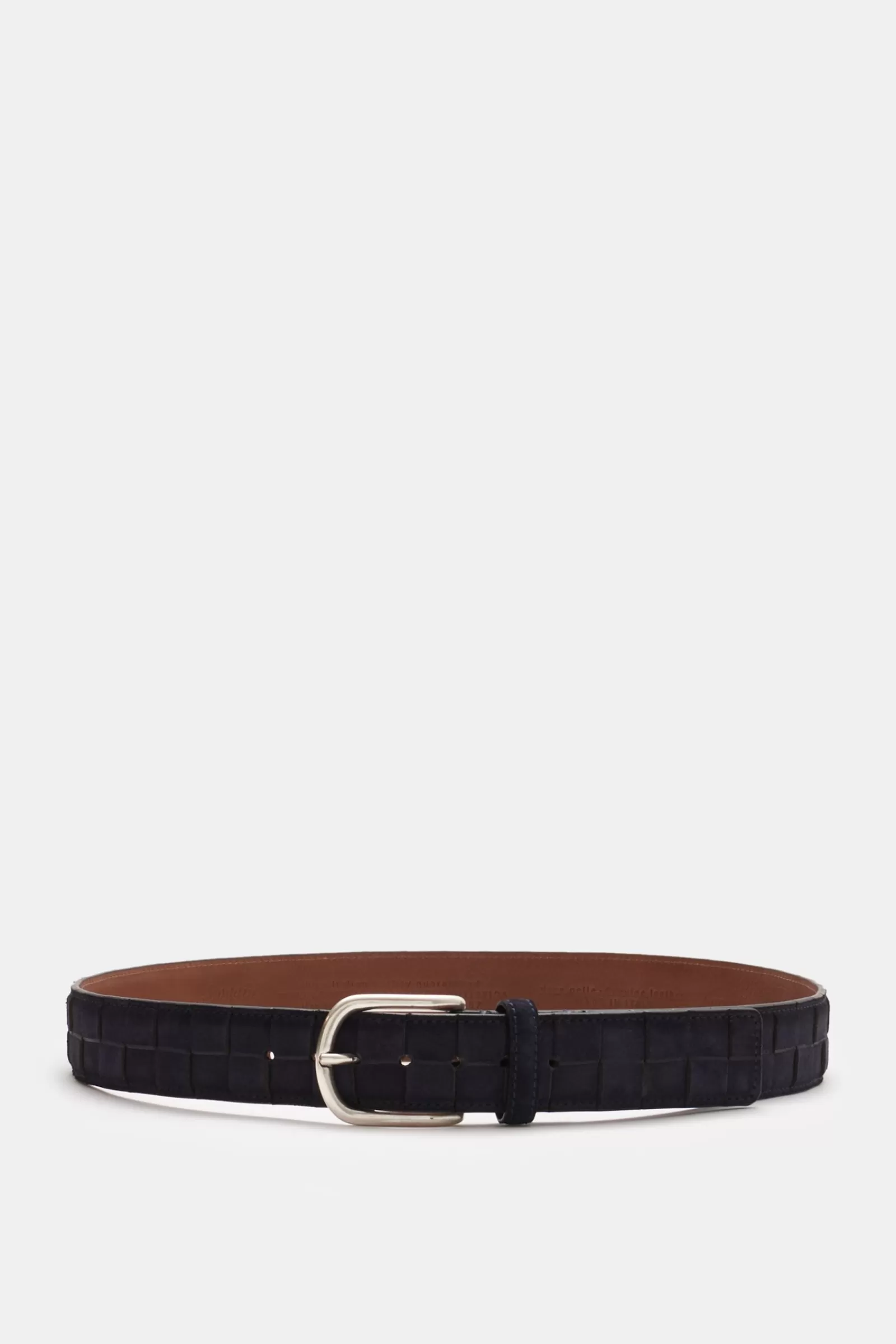 Plaited Belt Dark Navy^Veneta Cinture Sale