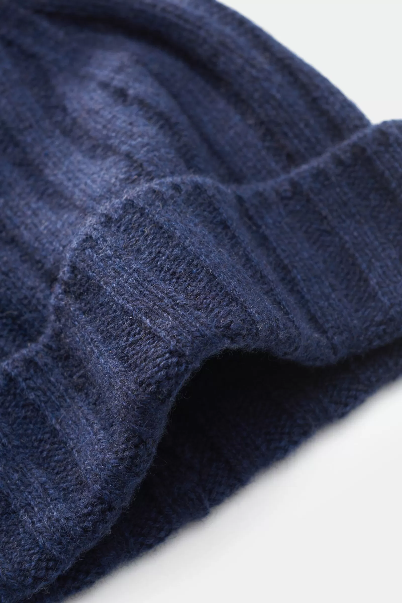 Cashmere Beanie Dark Blue^von Braun Shop