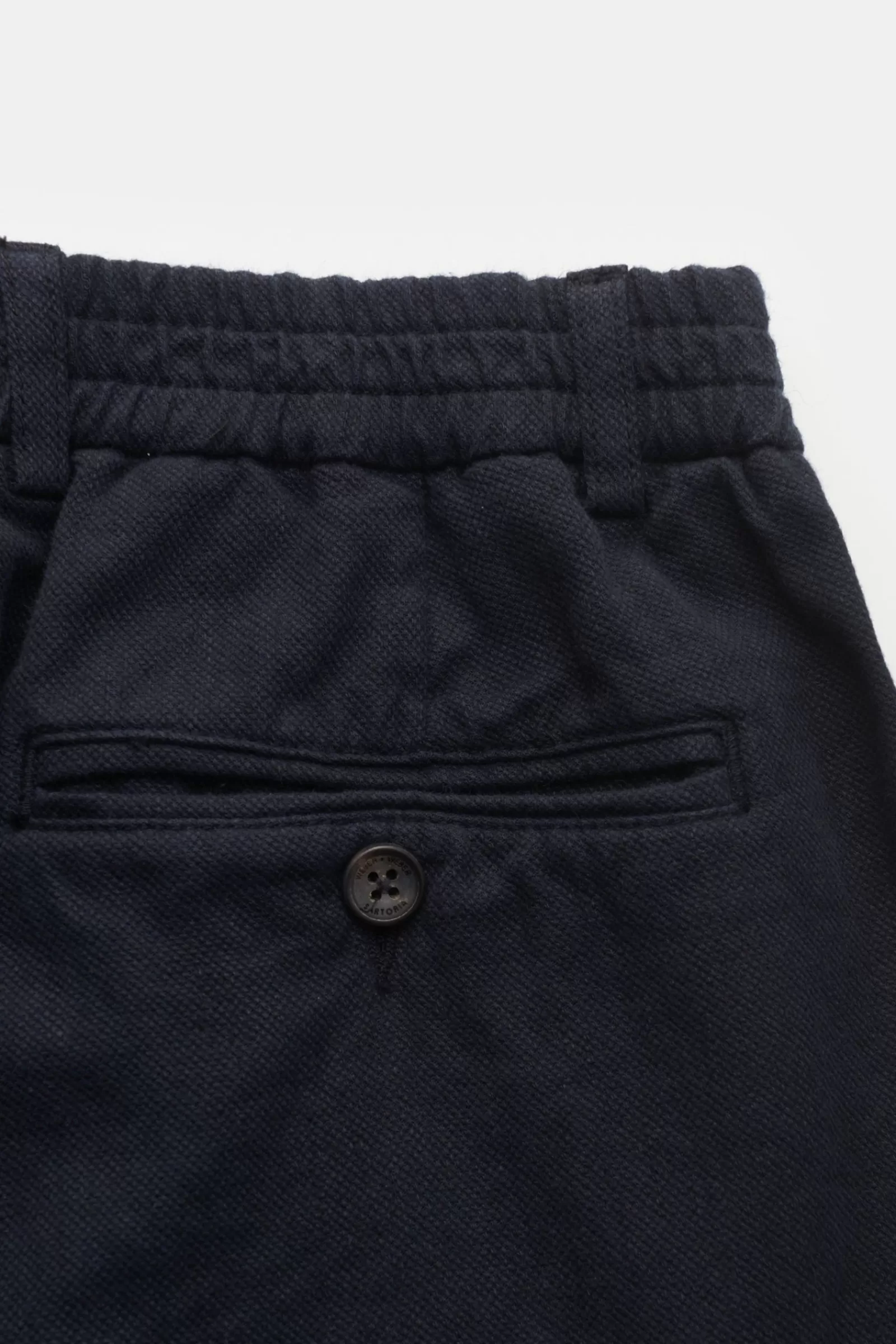 Weber + Weber Jogger Pants 'Military Drill Wide Slacks' Navy>Weber+Weber Hot