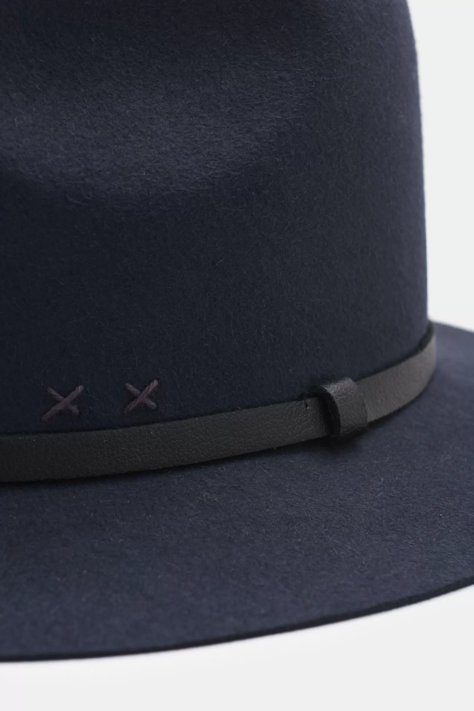 Fedora Hat Navy^Weber+Weber Cheap