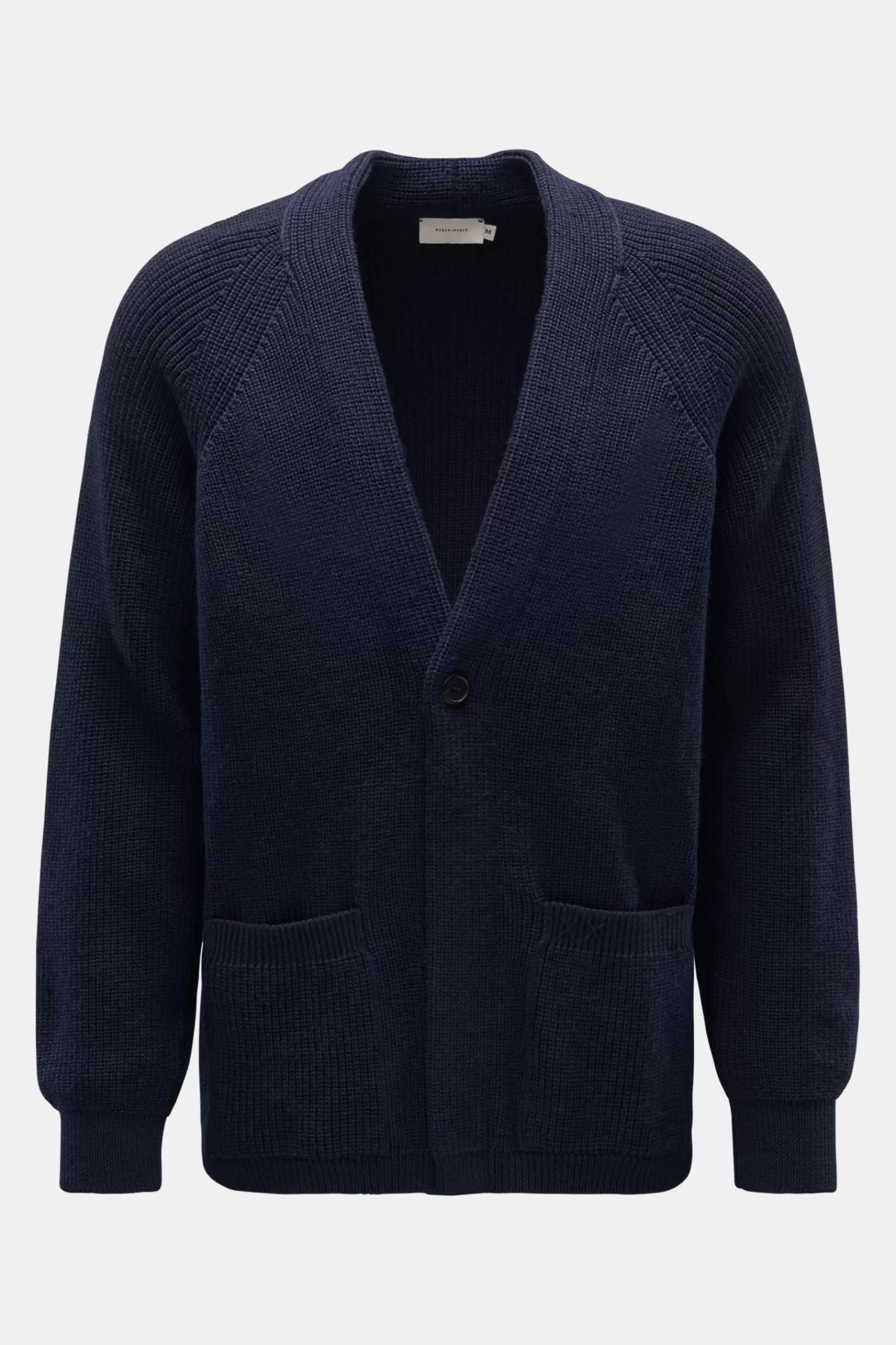 Merino Cardigan Navy^Weber+Weber Cheap