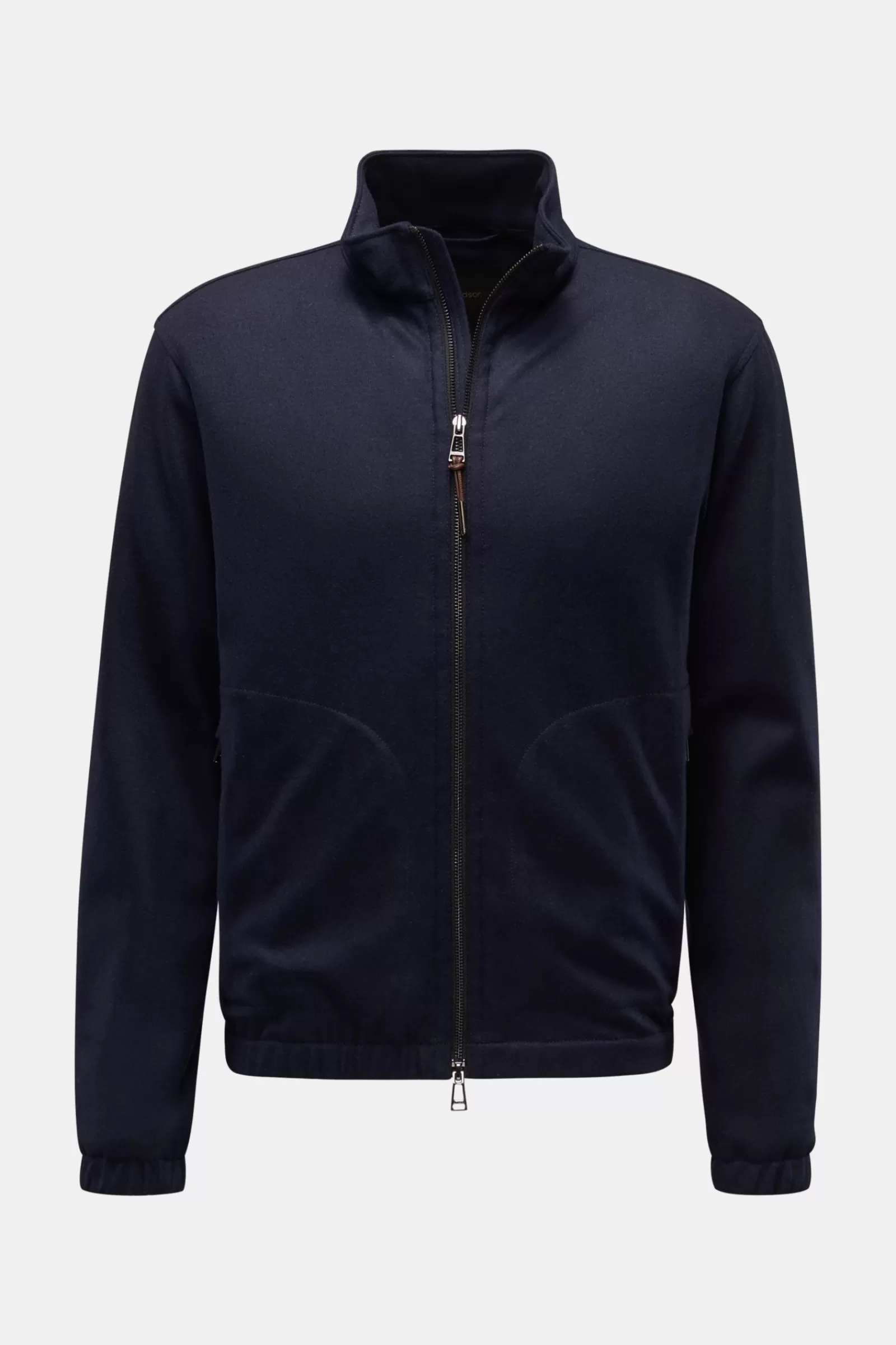 Cashmere Blouson 'Gianio-J' Navy>Windsor Clearance