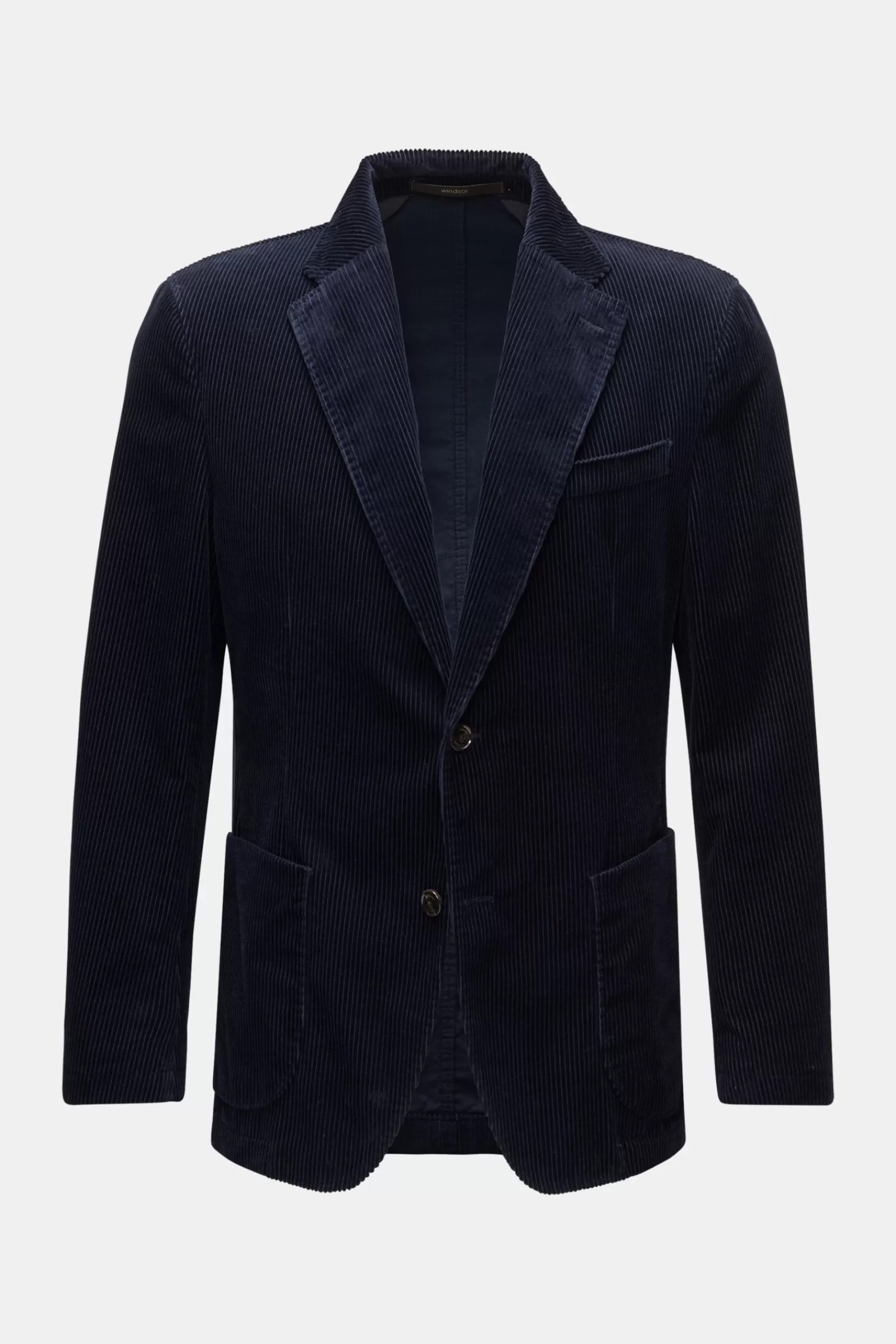 Corduroy Jacket Navy>Windsor New