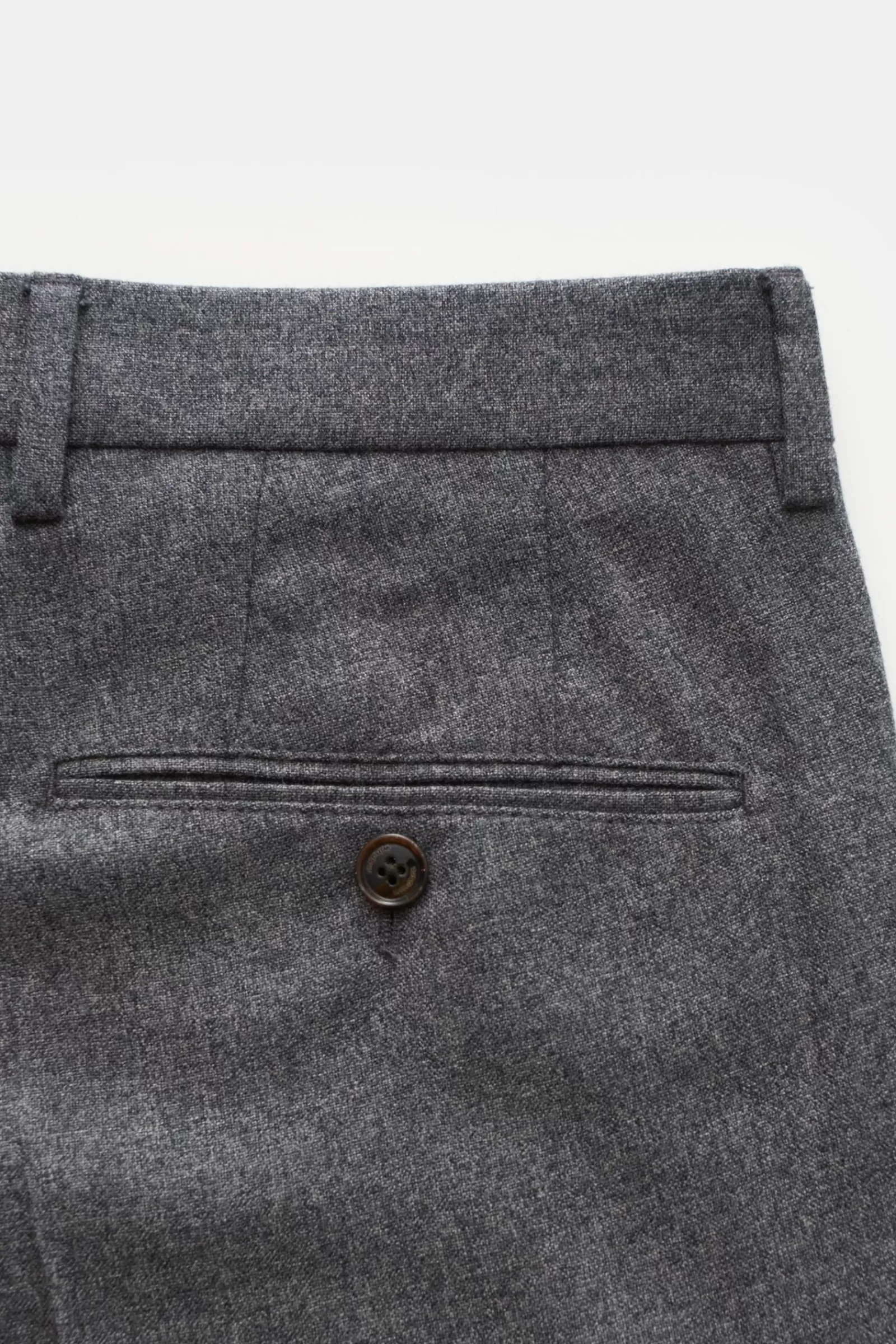 Wool Trousers 'Peso' Grey>Windsor Store