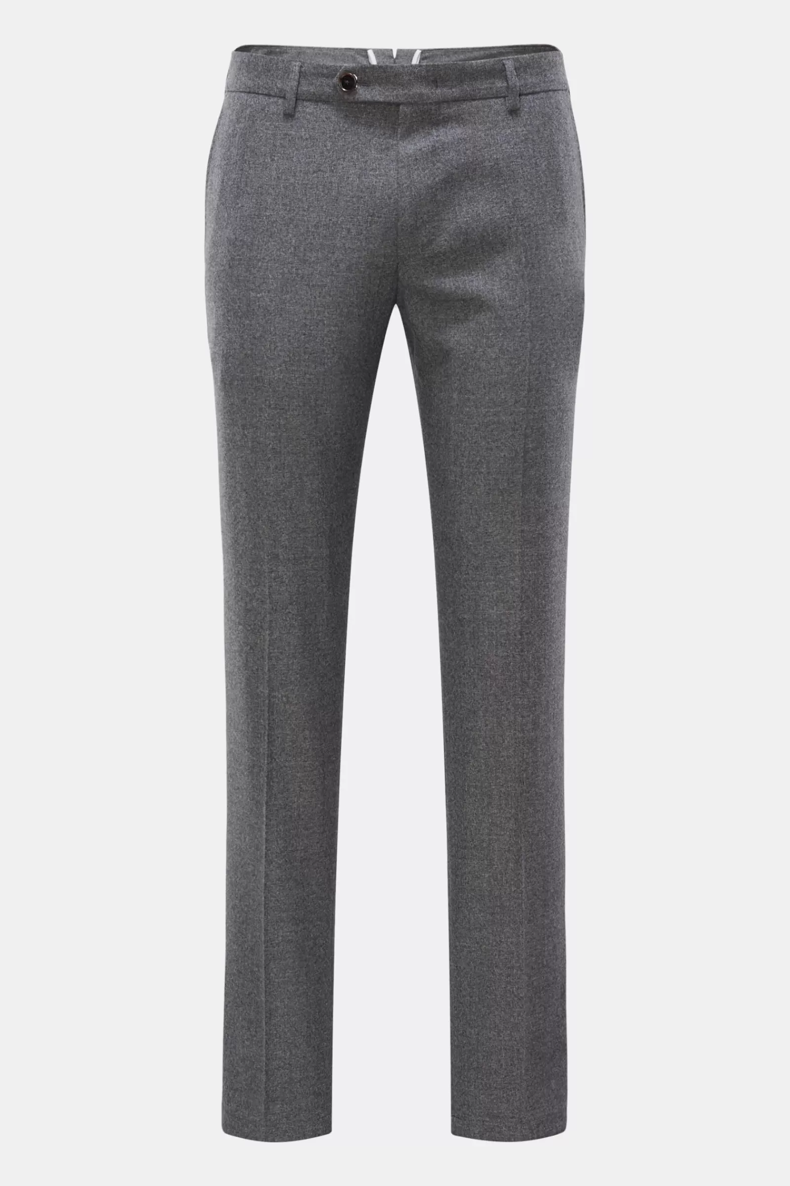 Wool Trousers 'Peso' Grey>Windsor Store