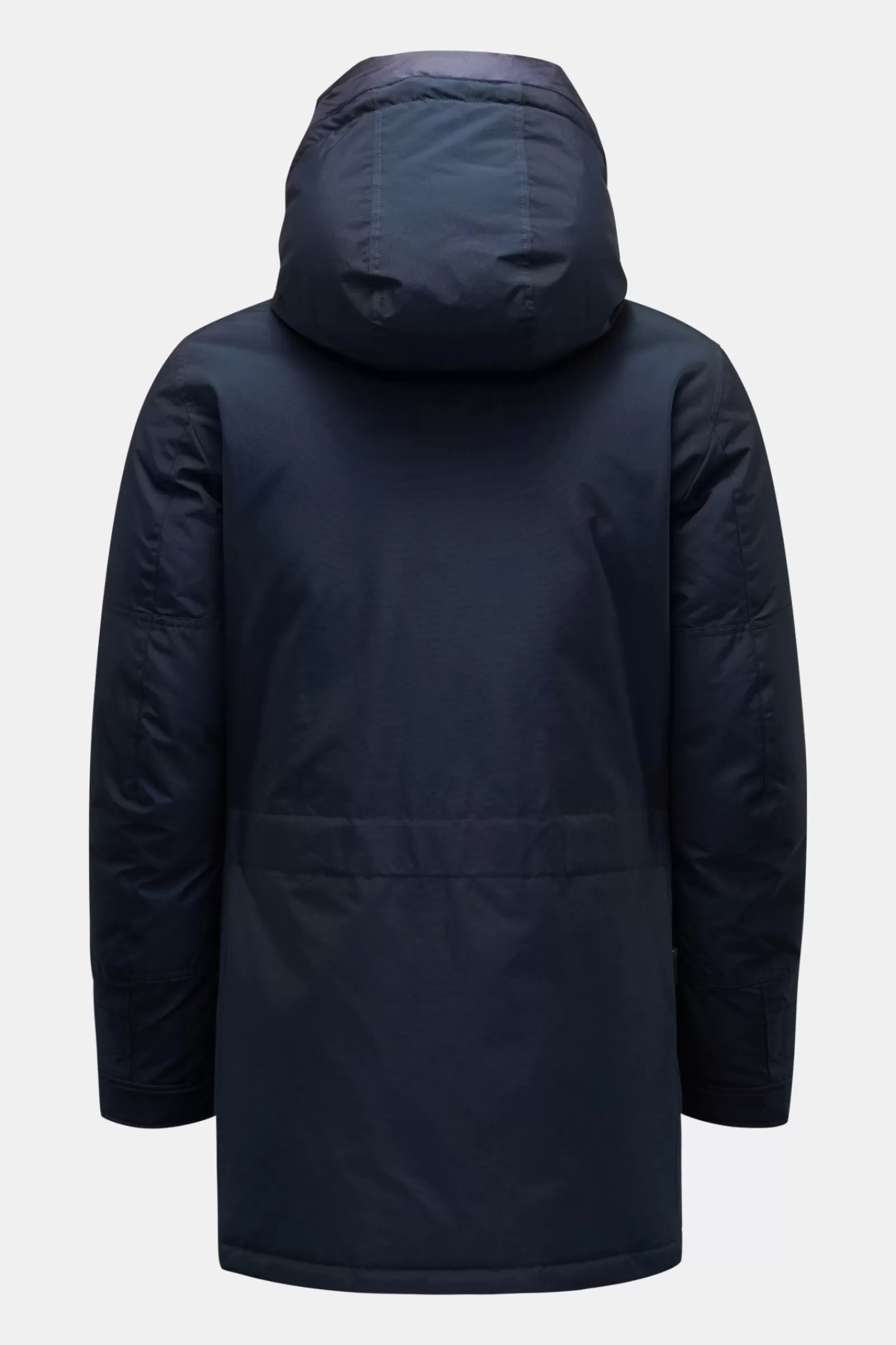 Down Parka 'Polar High Collar Parka' Navy>Woolrich Best