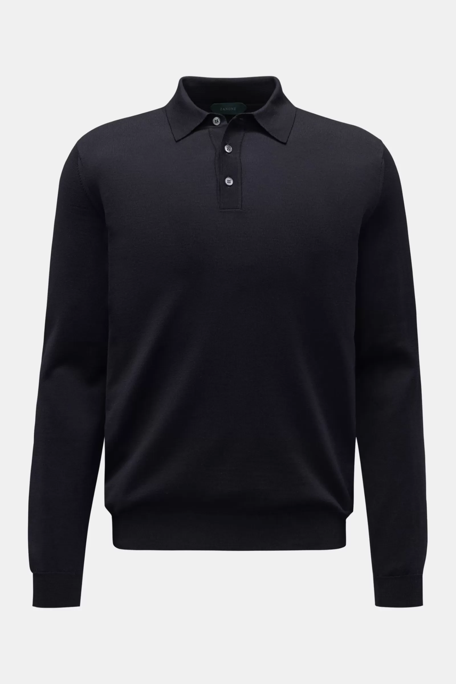 Fine Knit Polo Navy^Zanone Cheap