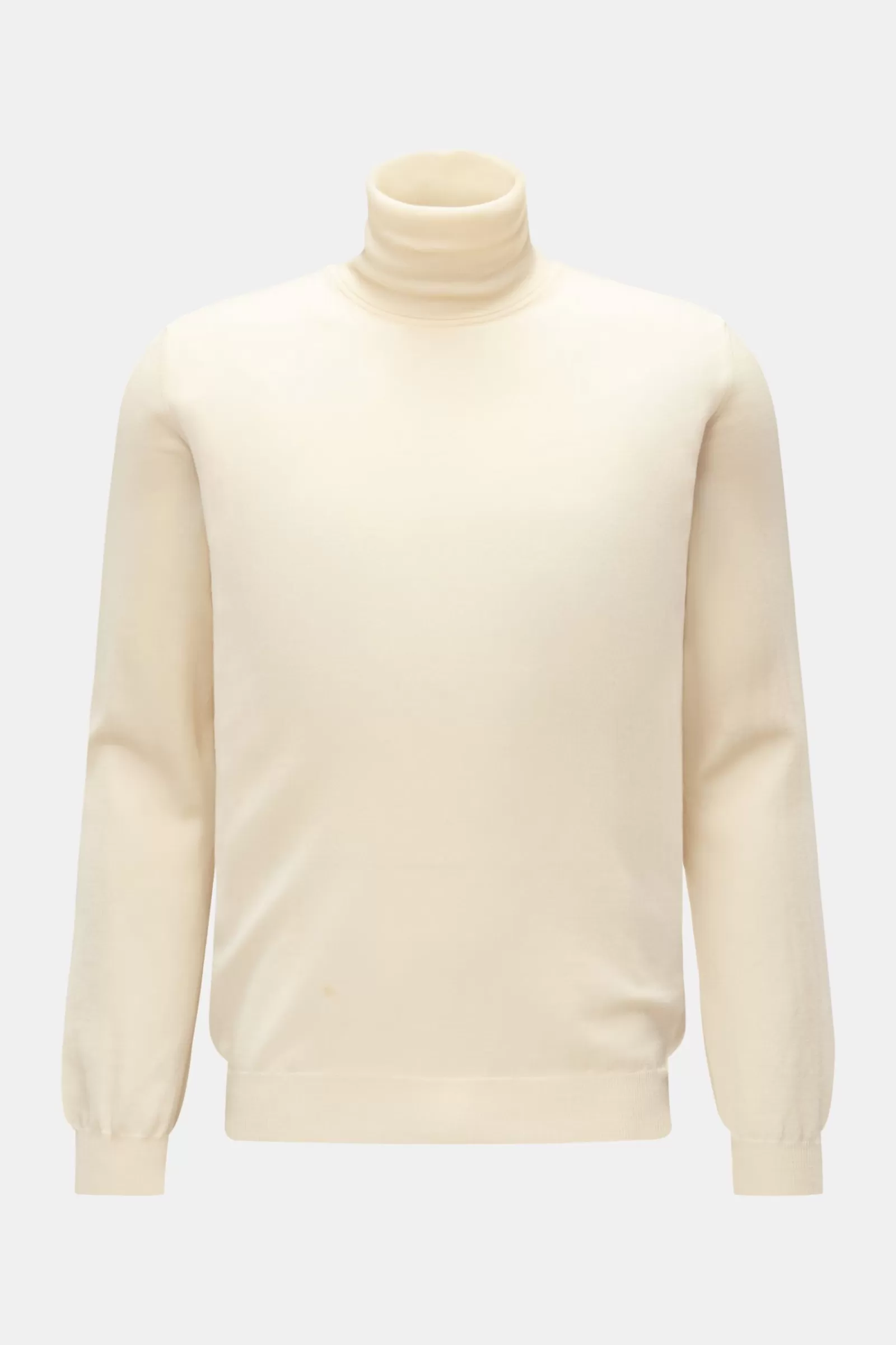 Fine Knit-Turtleneck Jumper Cream^Zanone Fashion