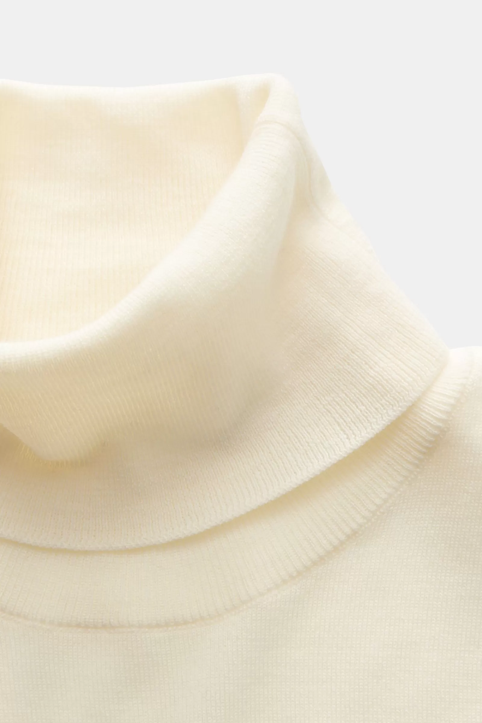 Fine Knit-Turtleneck Jumper Cream^Zanone Fashion