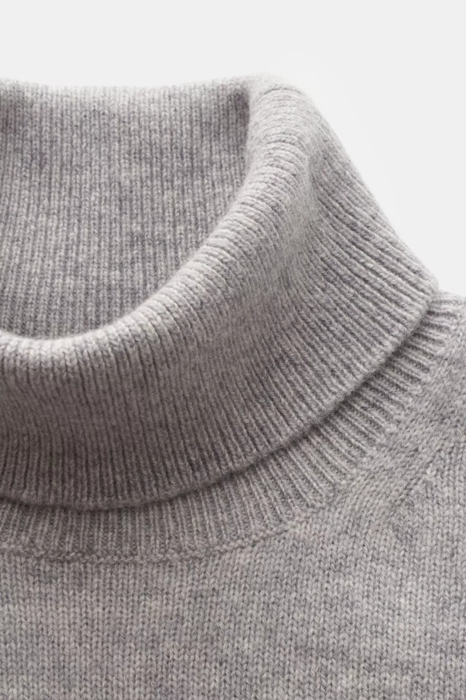 Turtleneck Jumper Light Grey^Zanone New