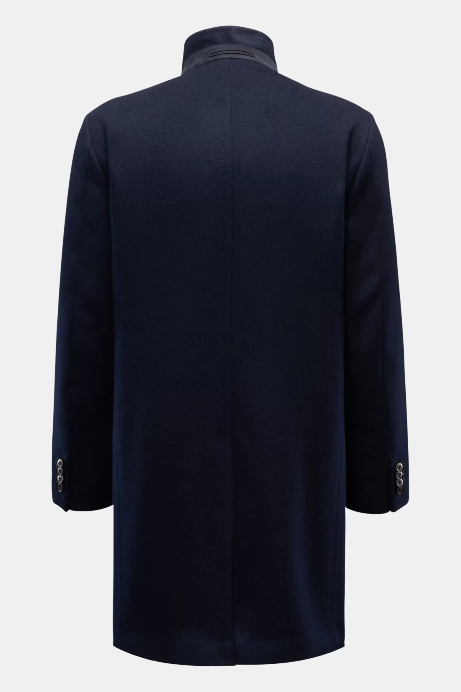 Cashmere Coat Navy>Zegna Hot