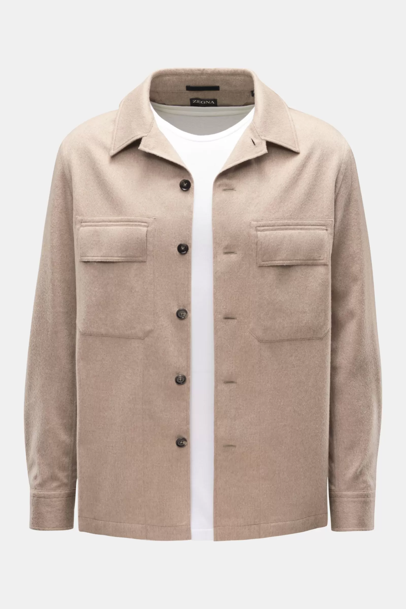 Cashmere Overshirt Beige>Zegna Best