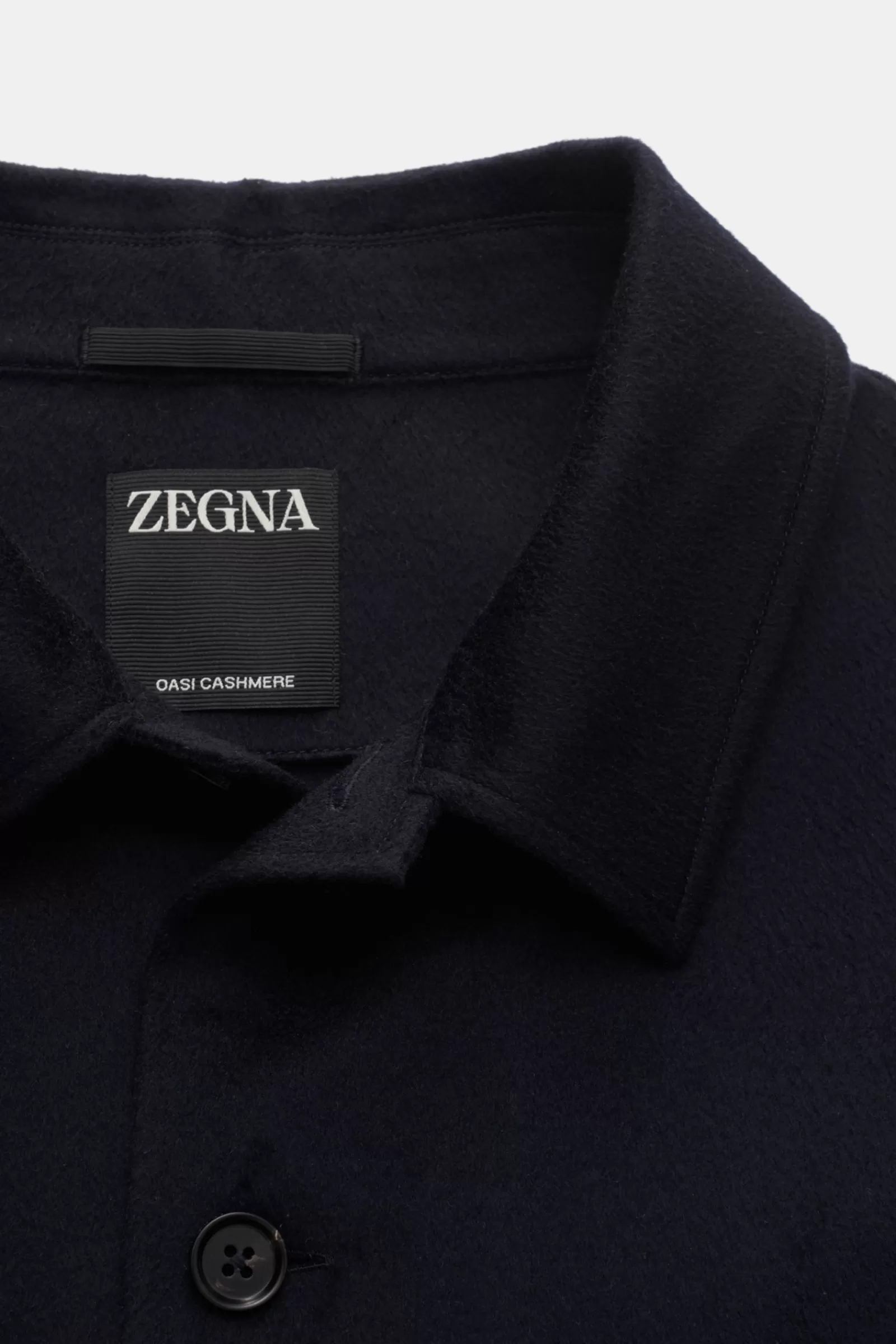 Cashmere Overshirt Navy>Zegna New