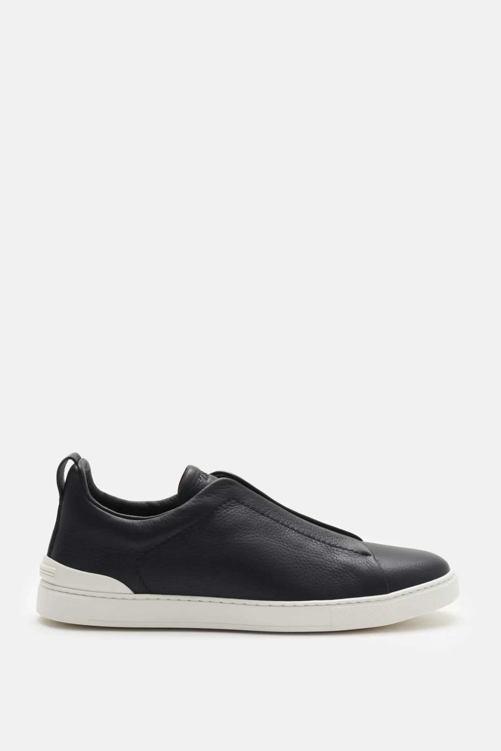 Slip-On Sneakers 'Triple Stitch' Navy^Zegna New